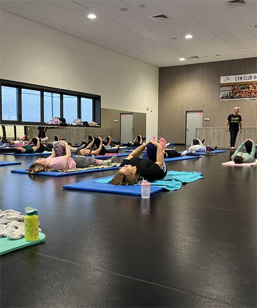 illustration pilates